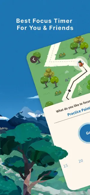 ‎Focus Traveller - Flow Timer App screenshot 1