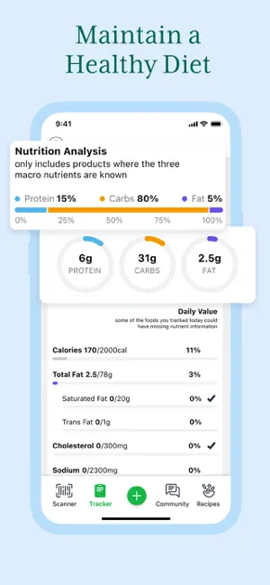 ‎Fooducate: Nutrition Coach App screenshot 1
