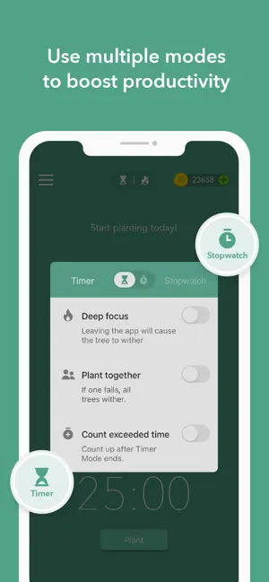 ‎Forest: Focus for Productivity App screenshot 1