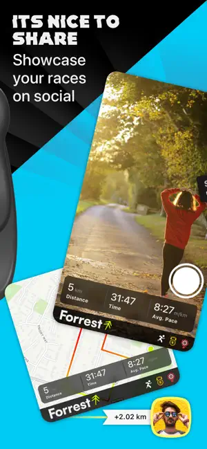 ‎Forrest — Run. Ride. Race! App screenshot 1