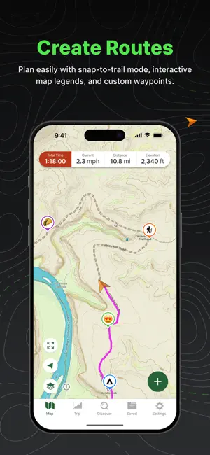 ‎Gaia GPS: Mobile Trail Maps App screenshot 1