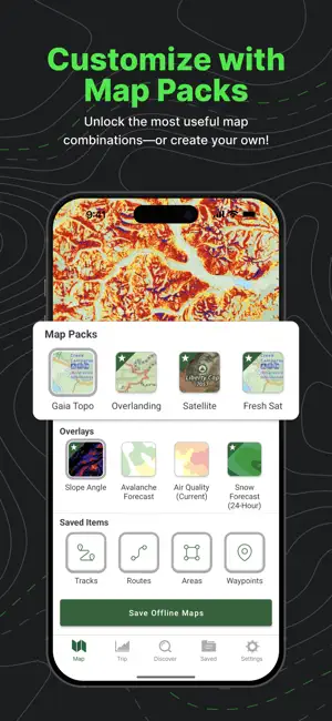‎Gaia GPS: Mobile Trail Maps App screenshot 1