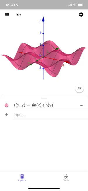 ‎GeoGebra 3D Calculator App screenshot 1