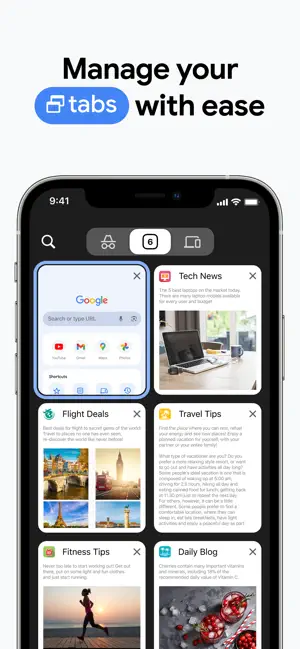 ‎Google Chrome App screenshot 1