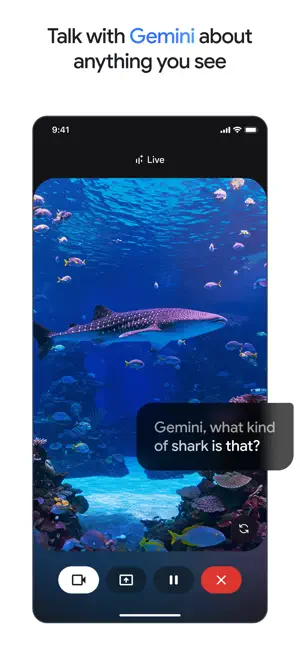 ‎Google Gemini App screenshot 1