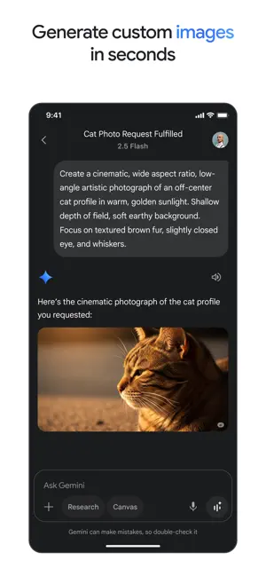 ‎Google Gemini App screenshot 1