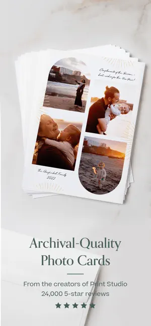 ‎Greetings: Custom Photo Cards App screenshot 1