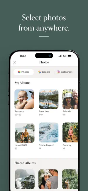 ‎Greetings: Custom Photo Cards App screenshot 1
