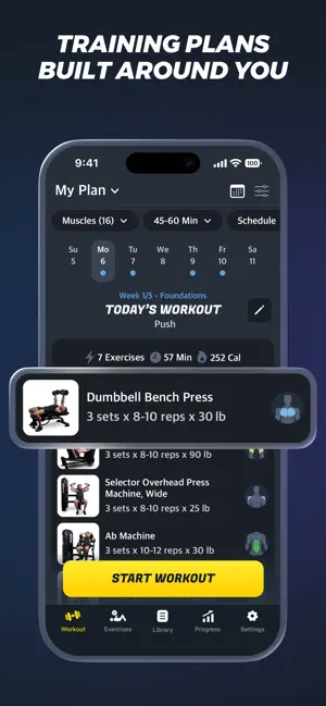‎Gymverse: Gym Workout Planner App screenshot 1