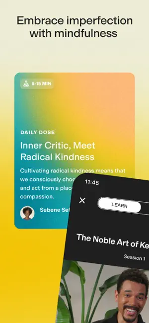 ‎Happier Meditation App screenshot 1