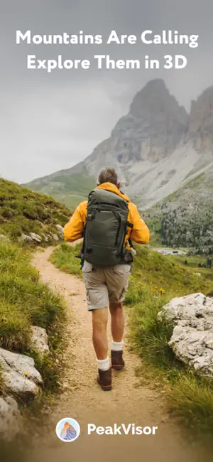 ‎Hiking Maps - PeakVisor App screenshot 1