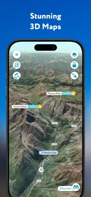 ‎Hiking Maps - PeakVisor App screenshot 1