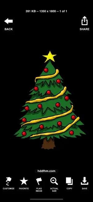 ‎Holiday Greetings - Animations App screenshot 1