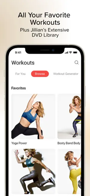 ‎Jillian Michaels | Fitness App App screenshot 1