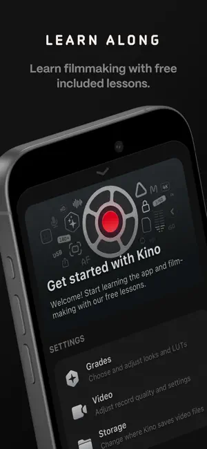 ‎Kino - Pro Video Camera App screenshot 1