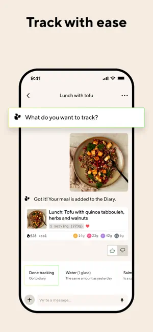 ‎Lifesum: AI Calorie Counter App screenshot 1
