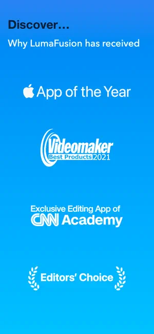 ‎LumaFusion App screenshot 1