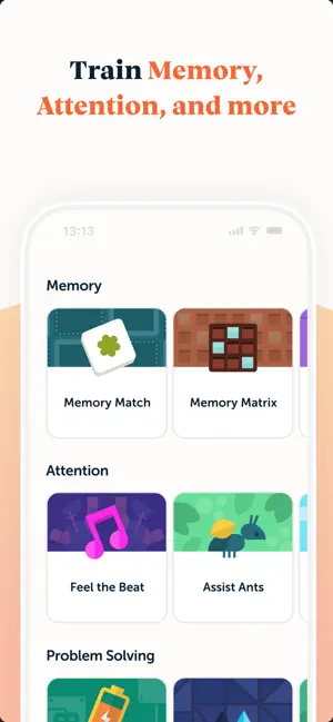 ‎Lumosity: Brain Training Games App screenshot 1