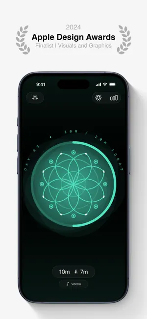 ‎Meditate - Mindfulness app App screenshot 1