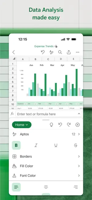 ‎Microsoft Excel App screenshot 1