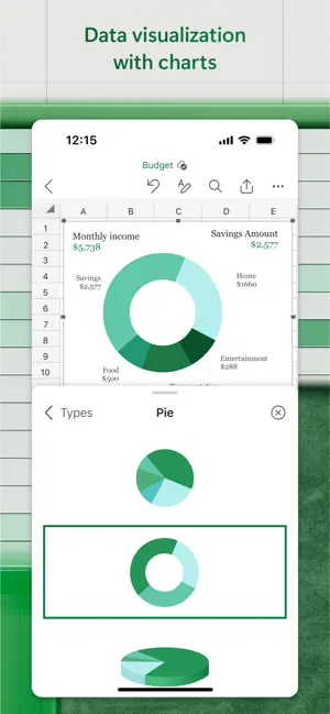 ‎Microsoft Excel App screenshot 1