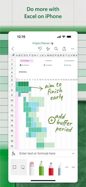 ‎Microsoft Excel App screenshot 1