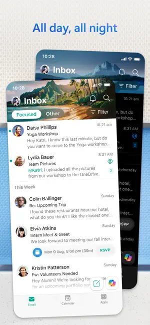 ‎Microsoft Outlook App screenshot 1