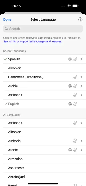 ‎Microsoft Translator App screenshot 1