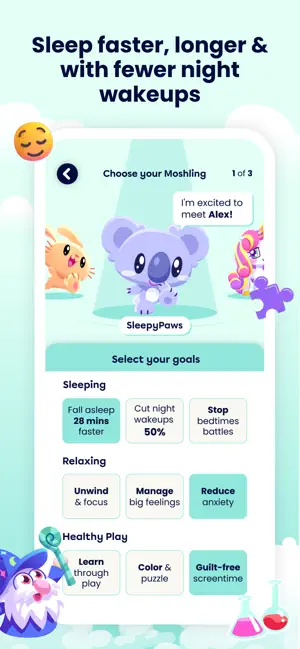 ‎Moshi Kids: Sleep, Relax, Play App screenshot 1