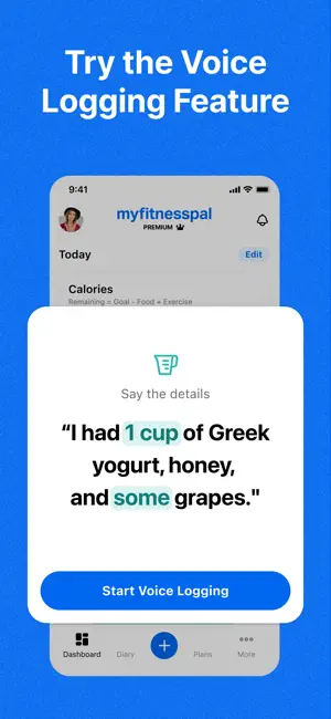 ‎MyFitnessPal: Calorie Counter App screenshot 1