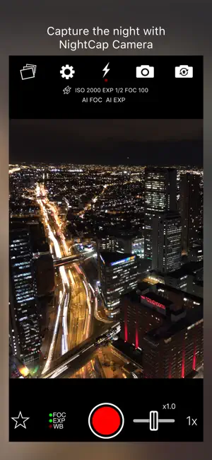 ‎NightCap Camera App screenshot 1