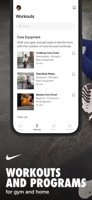‎Nike Training Club App screenshot 1
