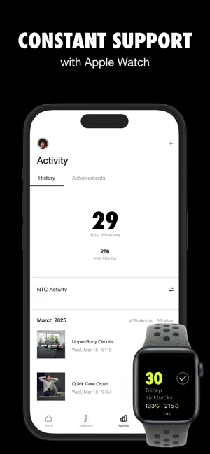 ‎Nike Training Club App screenshot 1