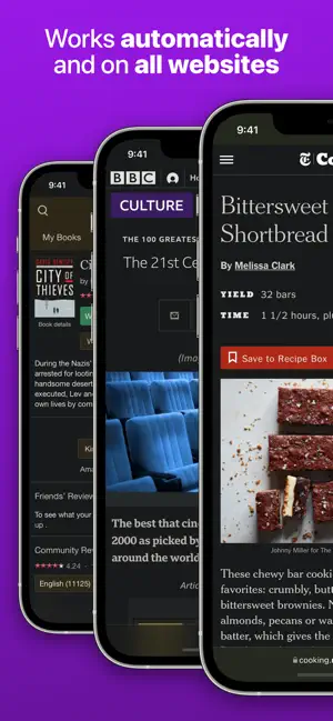 ‎Noir - Dark Mode for Safari App screenshot 1