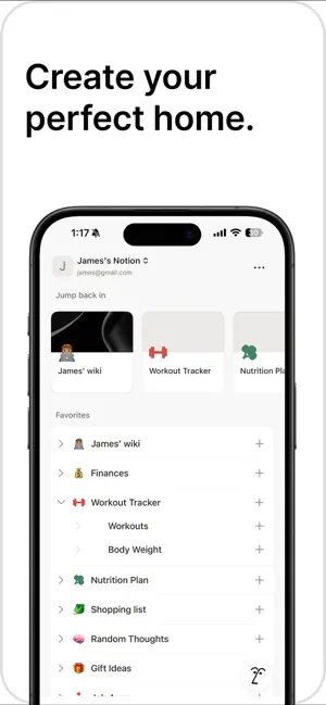 ‎Notion: Notes, Tasks, AI App screenshot 1