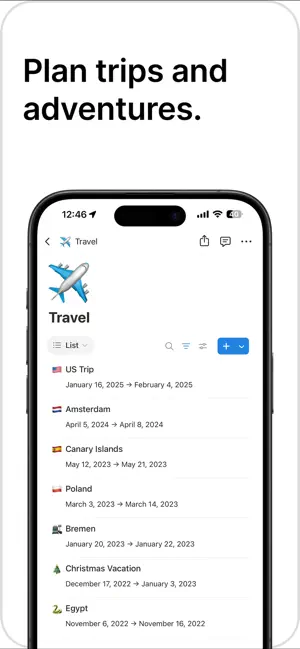 ‎Notion: Notes, Tasks, AI App screenshot 1
