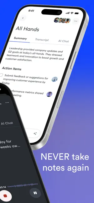‎Otter Transcribe Voice Notes App screenshot 1