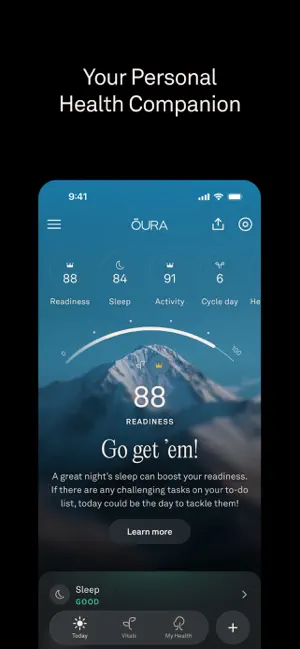 ‎Oura App screenshot 1