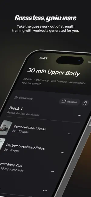 ‎Peloton Strength+ App screenshot 1