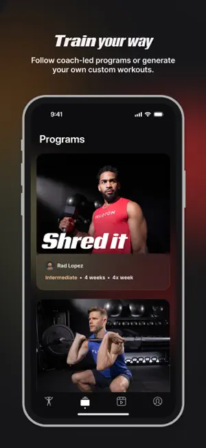 ‎Peloton Strength+ App screenshot 1
