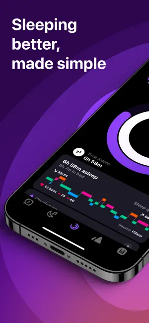 ‎Pillow: Sleep Tracker App screenshot 1