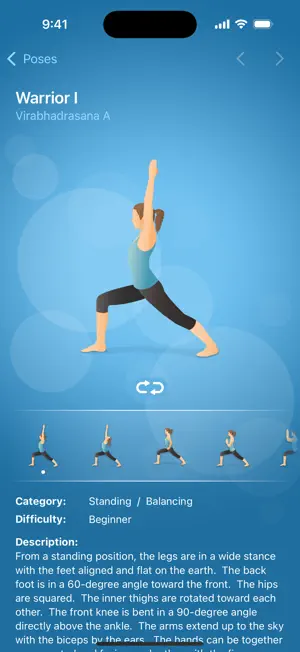 ‎Pocket Yoga App screenshot 1