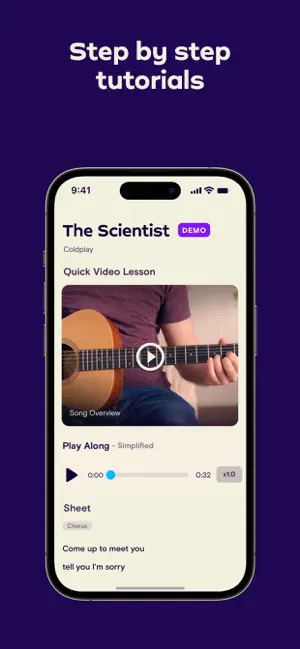 ‎Simply Guitar - Learn Guitar App screenshot 1