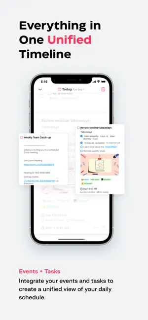 ‎Sorted³ - Calendar Notes Tasks App screenshot 1