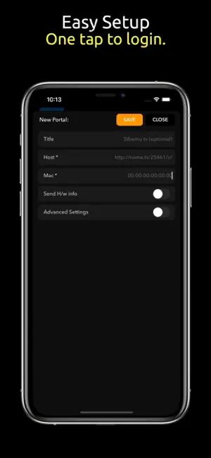 ‎StbEmuTV (Pro) App screenshot 1