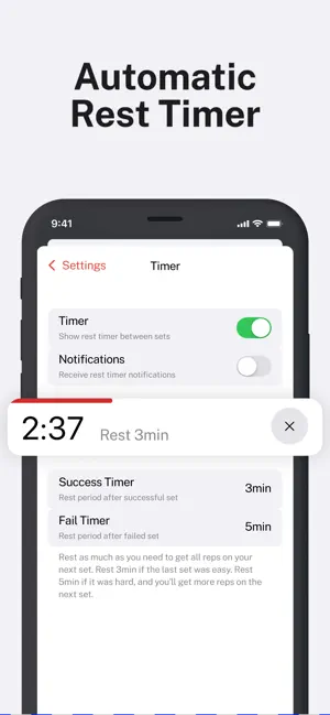 ‎StrongLifts Weight Lifting Log App screenshot 1