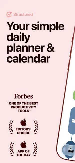 ‎Structured - Daily Planner App screenshot 1