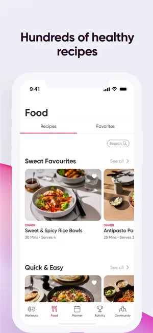 ‎Sweat: Fitness App For Women App screenshot 1