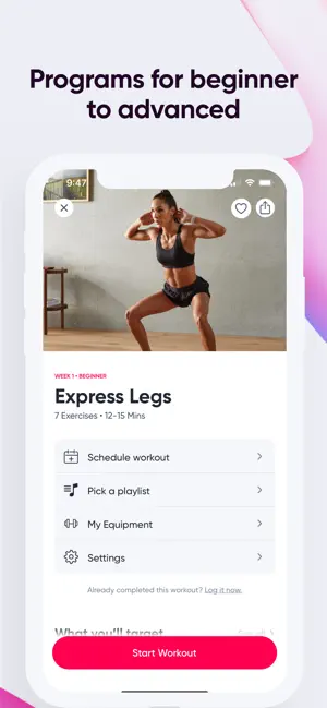 ‎Sweat: Fitness App For Women App screenshot 1