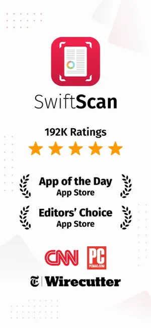 ‎SwiftScan AI Document Scanner App screenshot 1